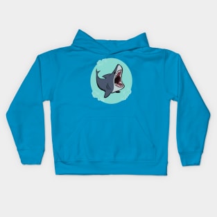 Great White Shark Kids Hoodie